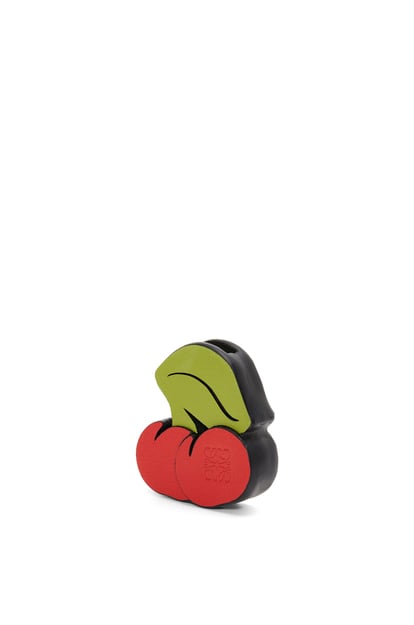 LOEWE Cherry dice in classic calfskin Red/Green plp_rd