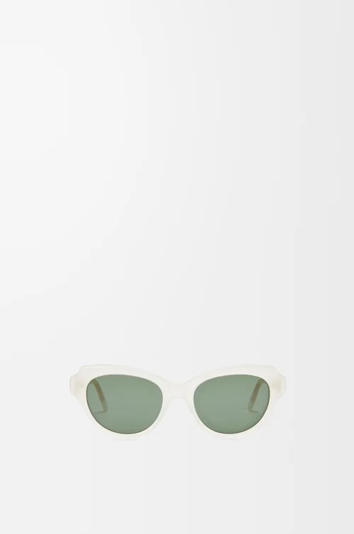 LOEWE Swan Slim sunglasses Milky Ivory