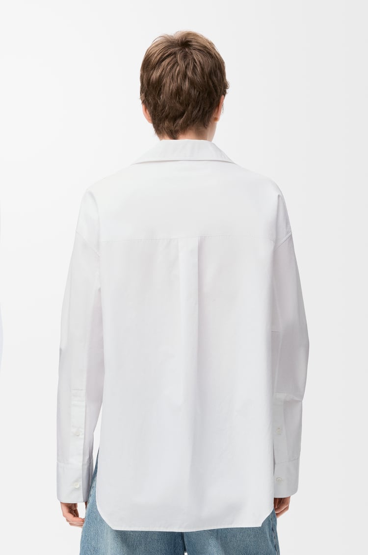 LOEWE Camisa en algodón Blanco