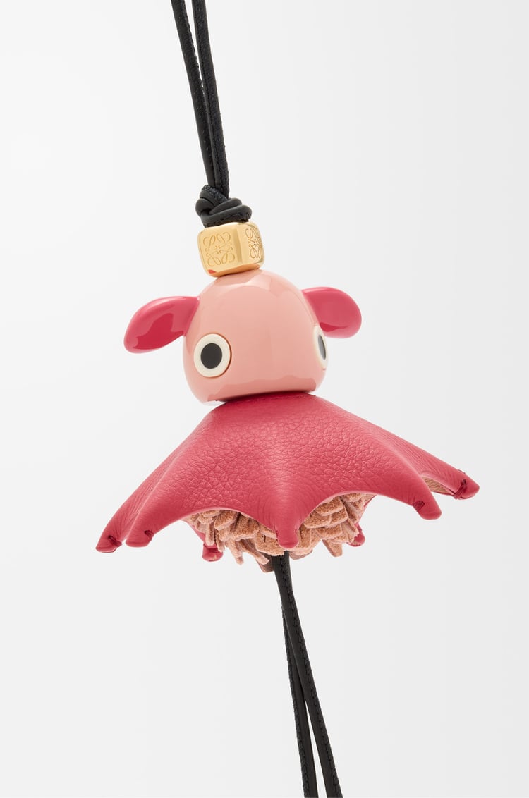 LOEWE Pink Puzz charm Black/Pink