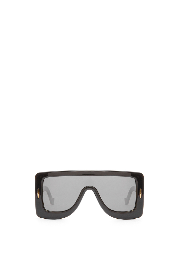 LOEWE Gafas de sol estilo máscara en acetato Negro