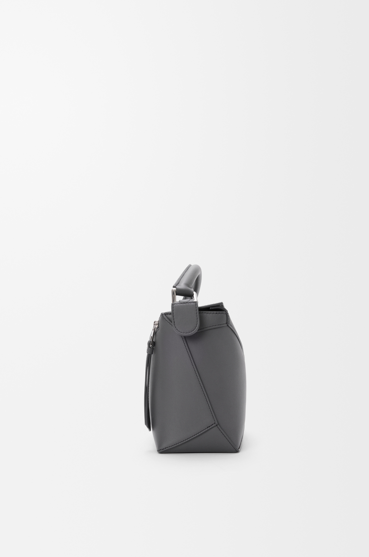 LOEWE Small Puzzle Edge bag in classic calfskin Slate