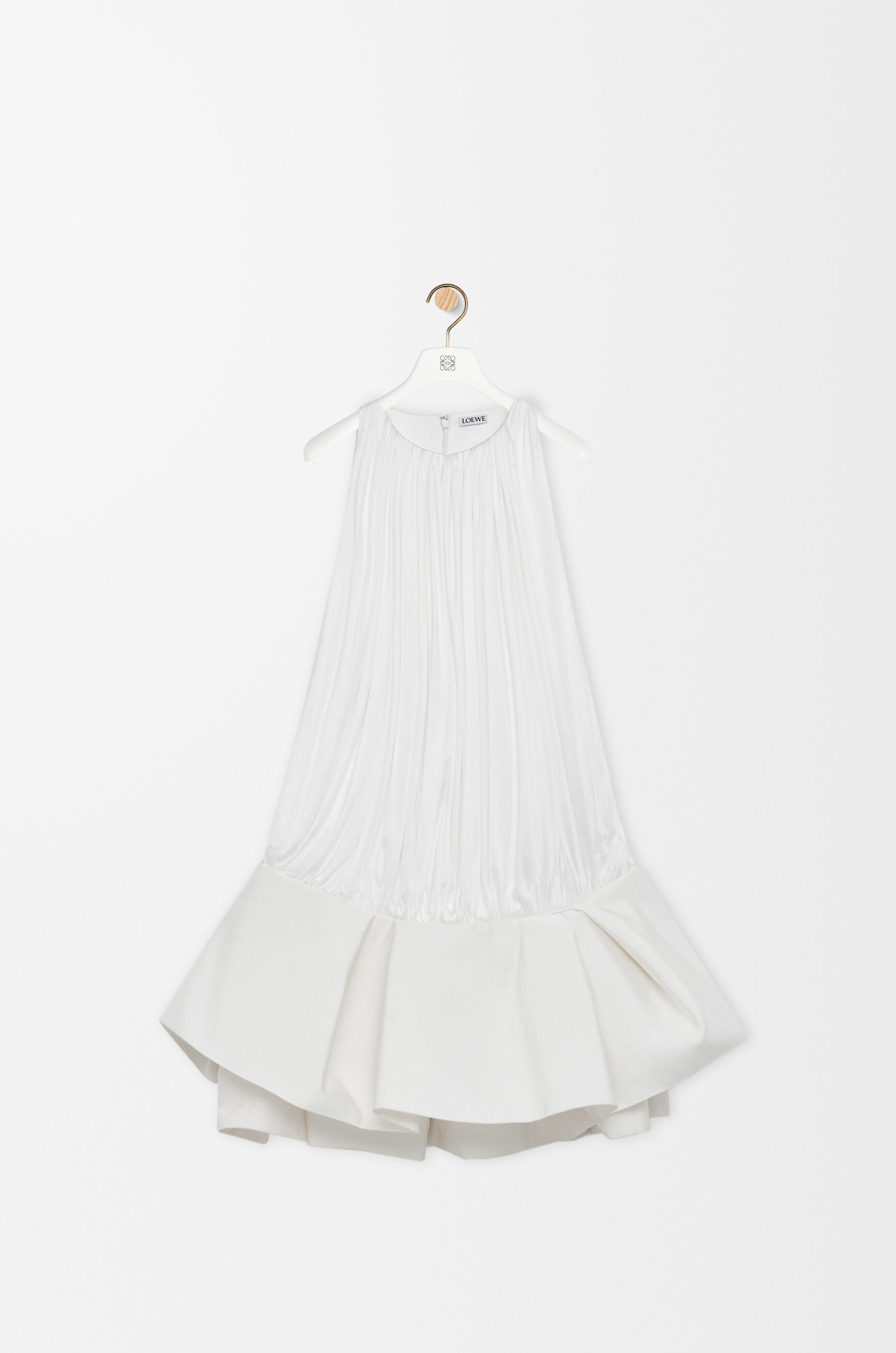 Flamenco dress in viscose White - LOEWE
