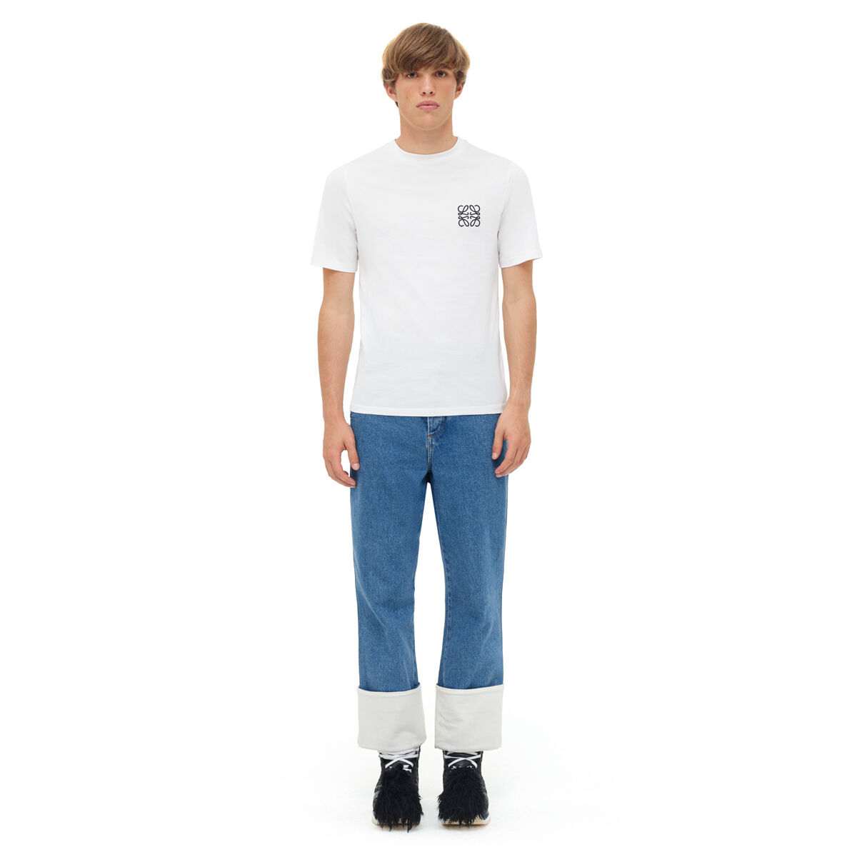 LOEWE Anagram T-Shirt White front