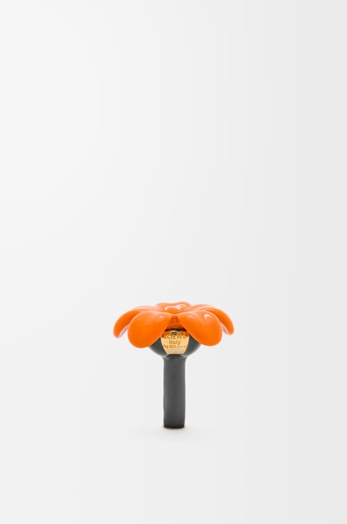 LOEWE 银质花座吊坠 金色/橙色 plp_rd