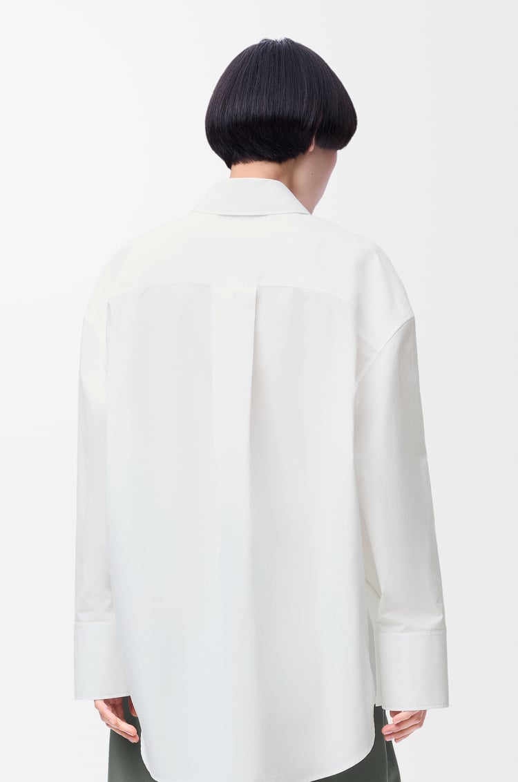 LOEWE ケープ シャツ（コットン） ホワイト