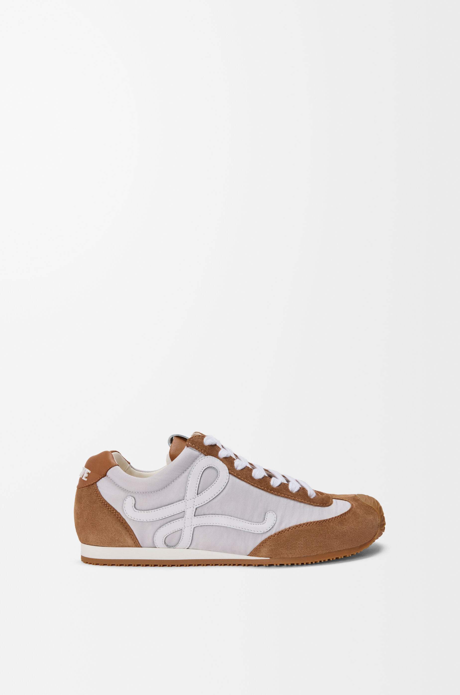 Ballet Runner 2.0 in nylon and calfskin Grey - LOEWE