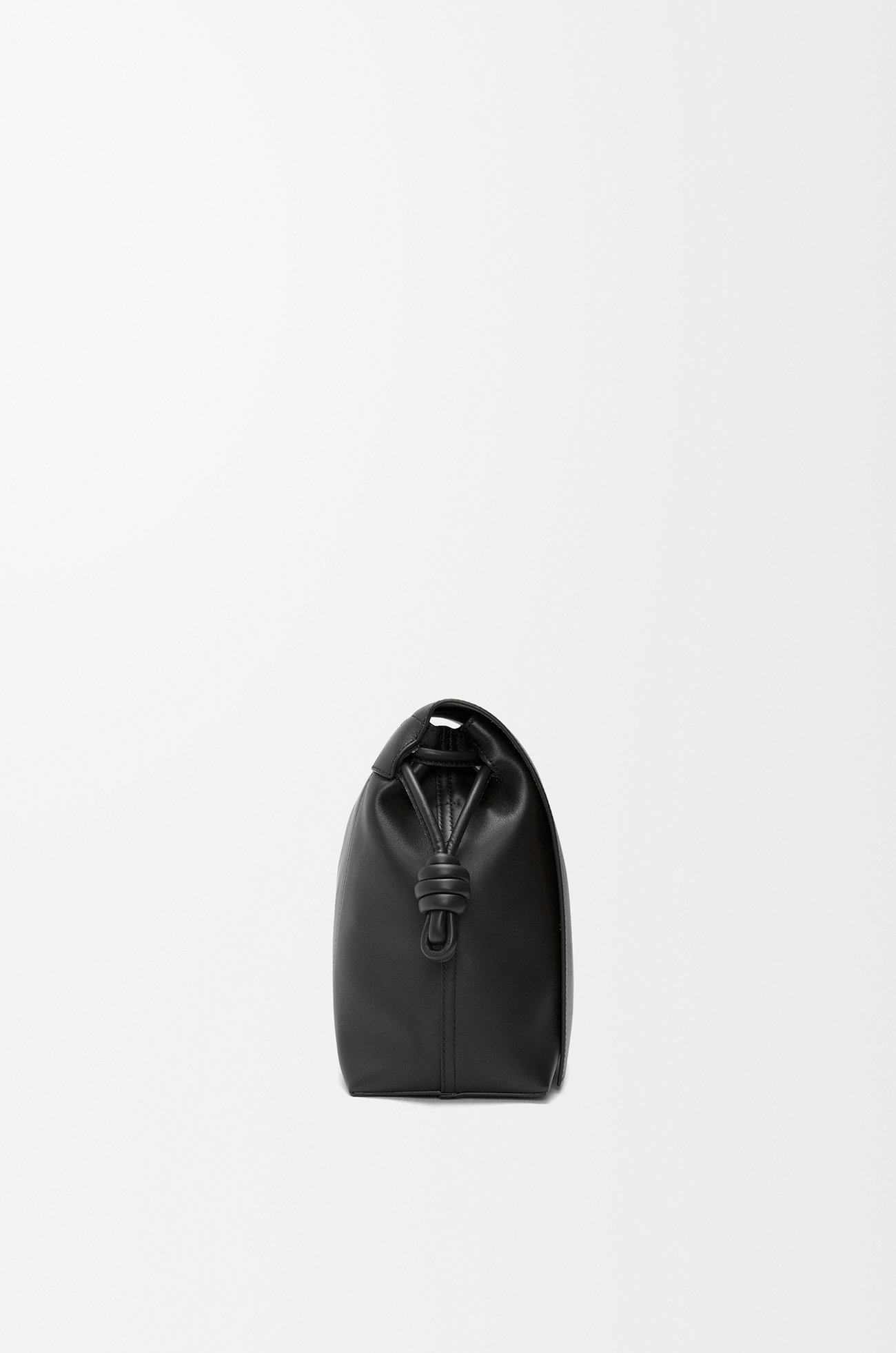 LOEWE Flamenco satchel in shiny supple calfskin Black plp_rd