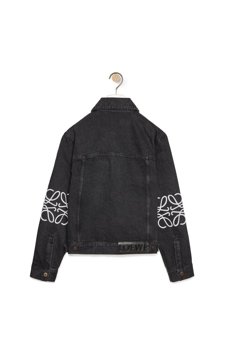 LOEWE Anagram jacket in cotton Black
