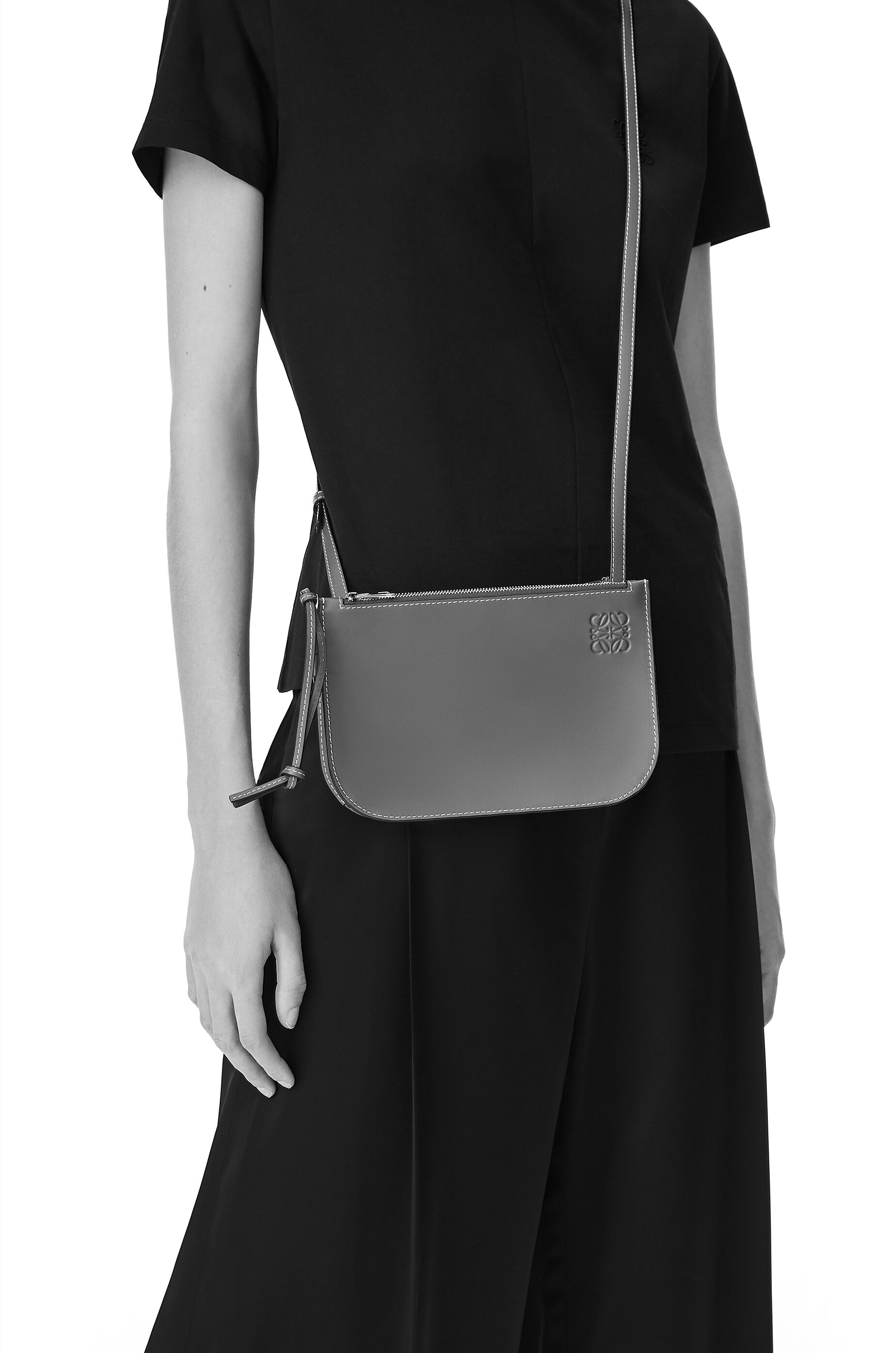 loewe gate double zip pouch