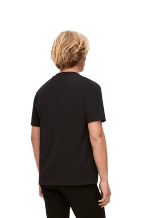 LOEWE Calcifer pocket T-shirt in cotton Black