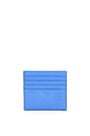 LOEWE オープン プレーン カードホルダー（ソフトグレインカーフ） シーサイドブルー