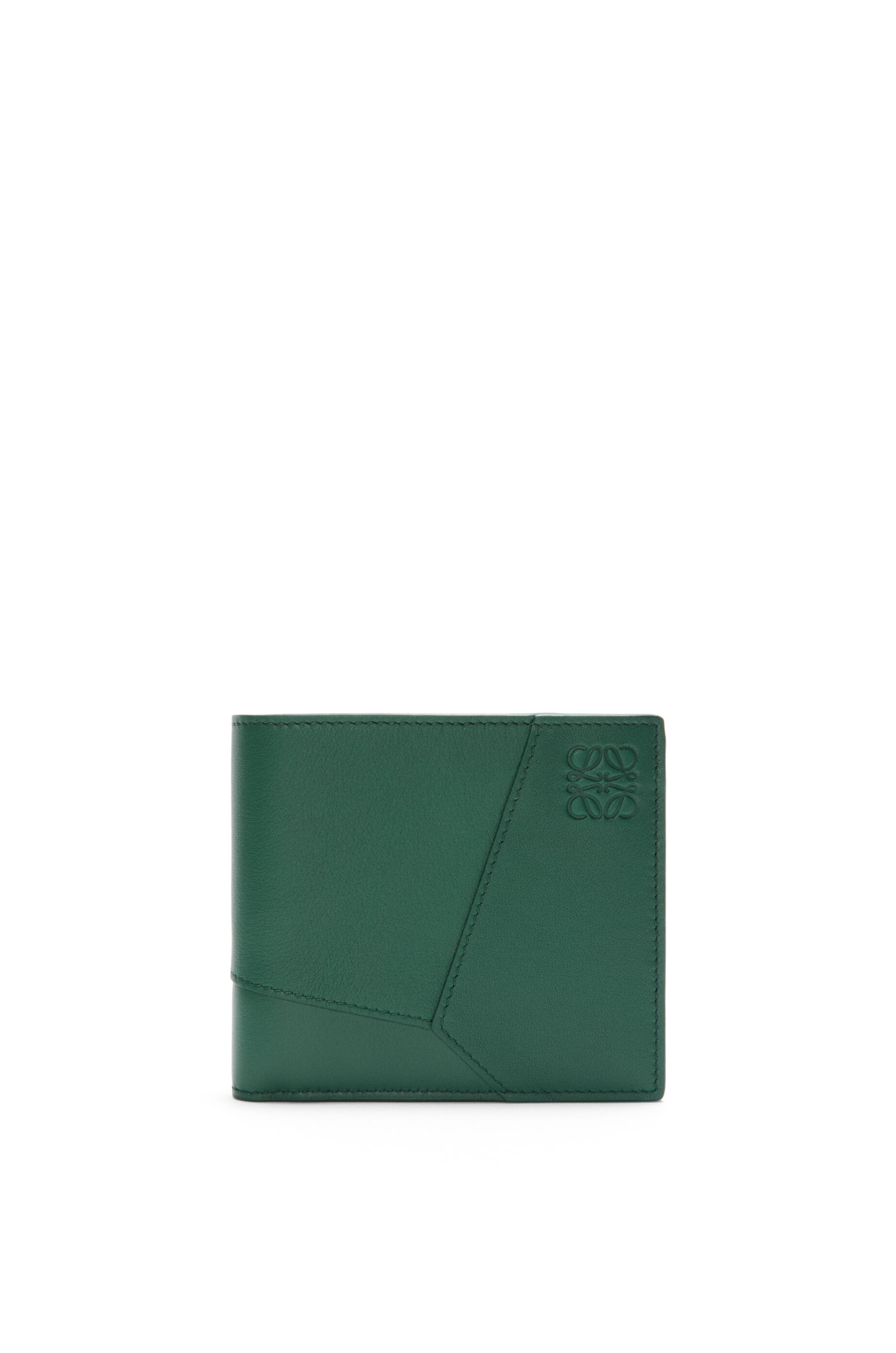 パズル バイフォールド コインウォレット（クラシックカーフ） エバーグリーン - LOEWE
