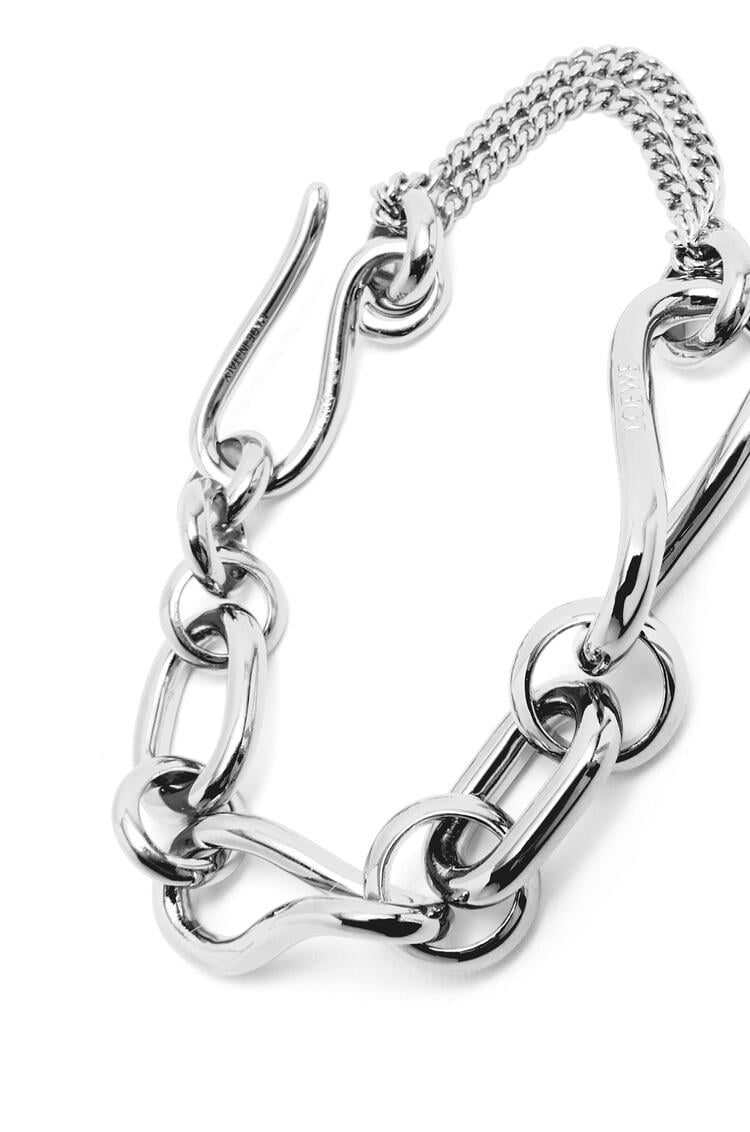 LOEWE Chainlink bracelet in sterling silver Silver