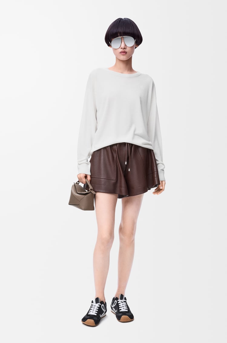 LOEWE Pull en laine Blanc