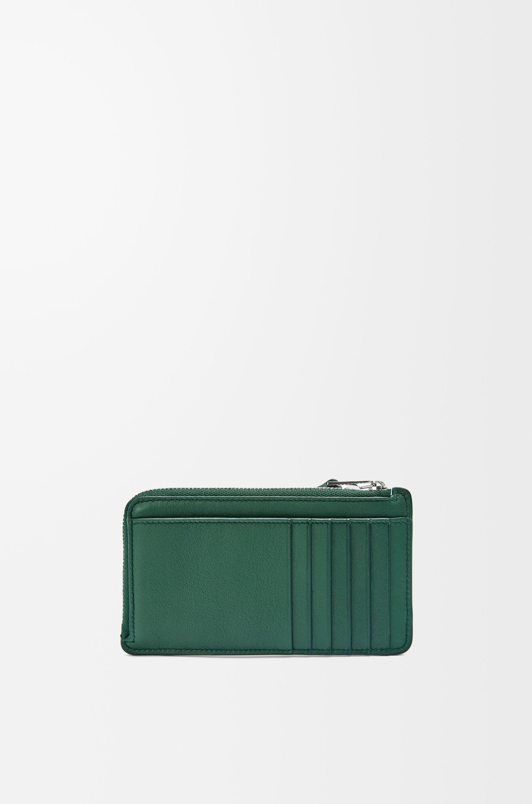 【正規品直輸入】 in cardholder coin long Puzzle classic LOEWE - Green calfskin 小物