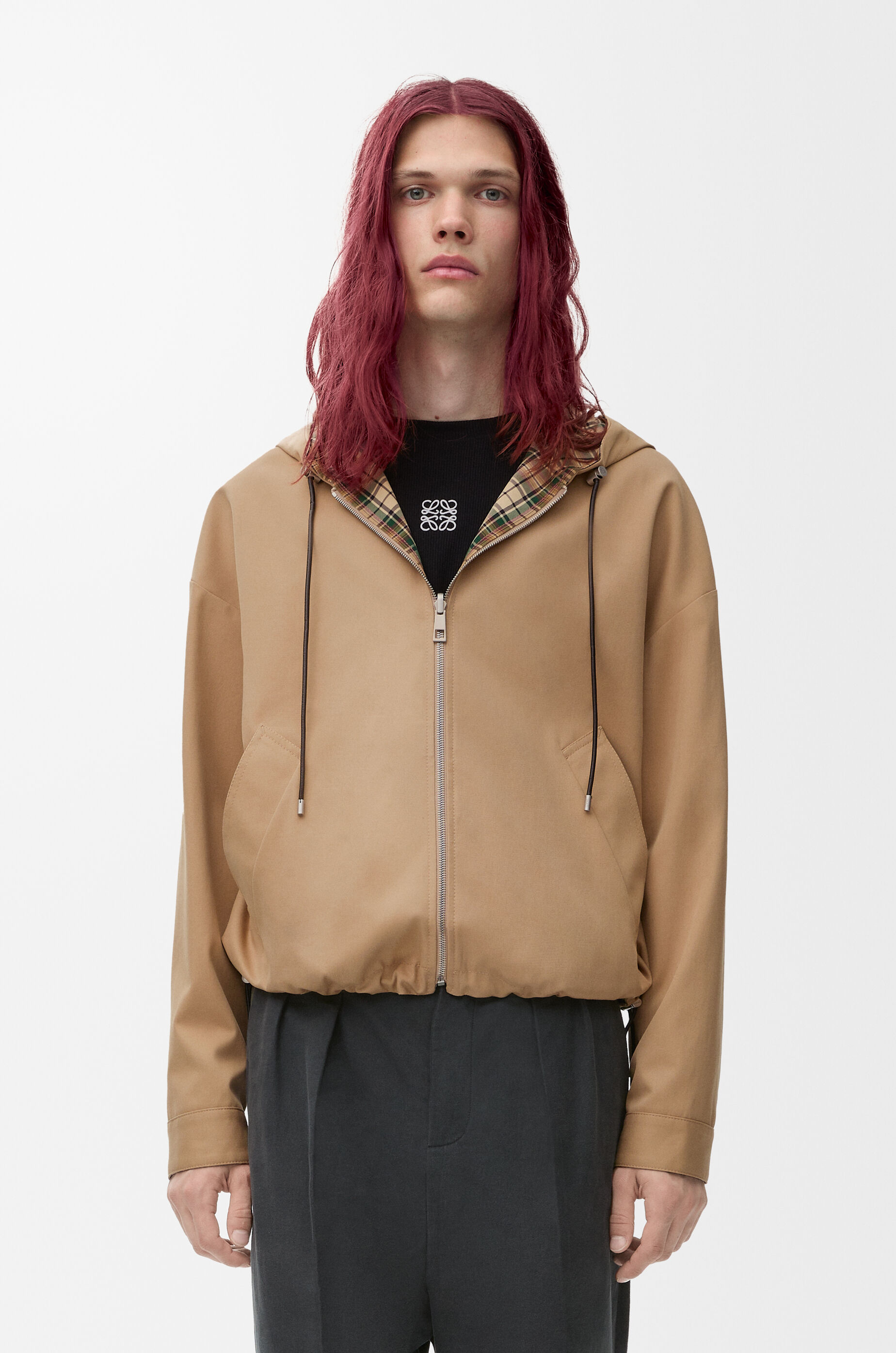 LIDNM COTTON SILK REVERSIBLE ZIP - メルカリ