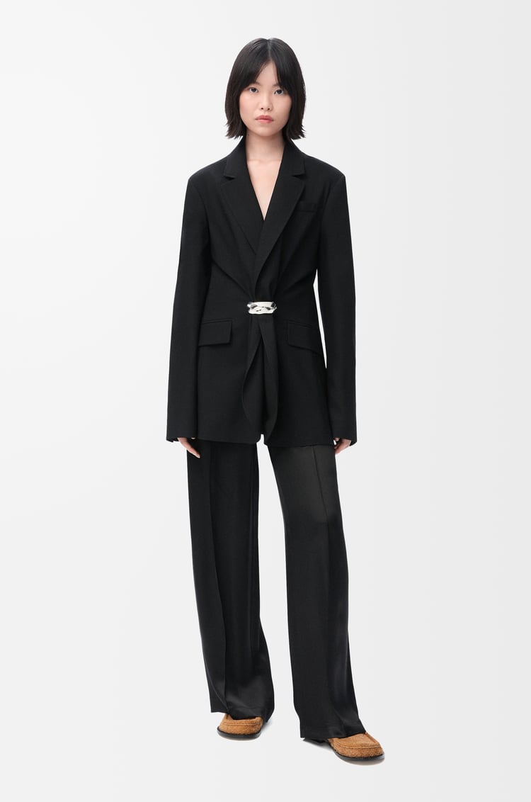 LOEWE Tailored jacket in wool Black