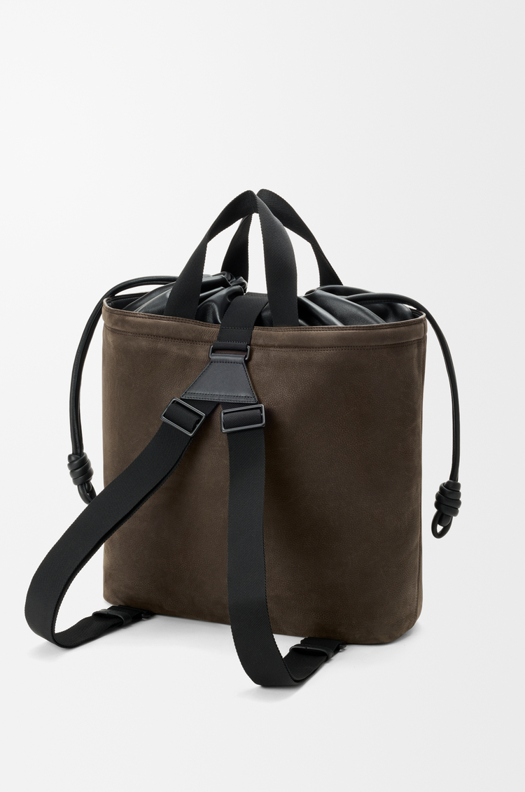 LOEWE Squad backpack in nubuck Khaki