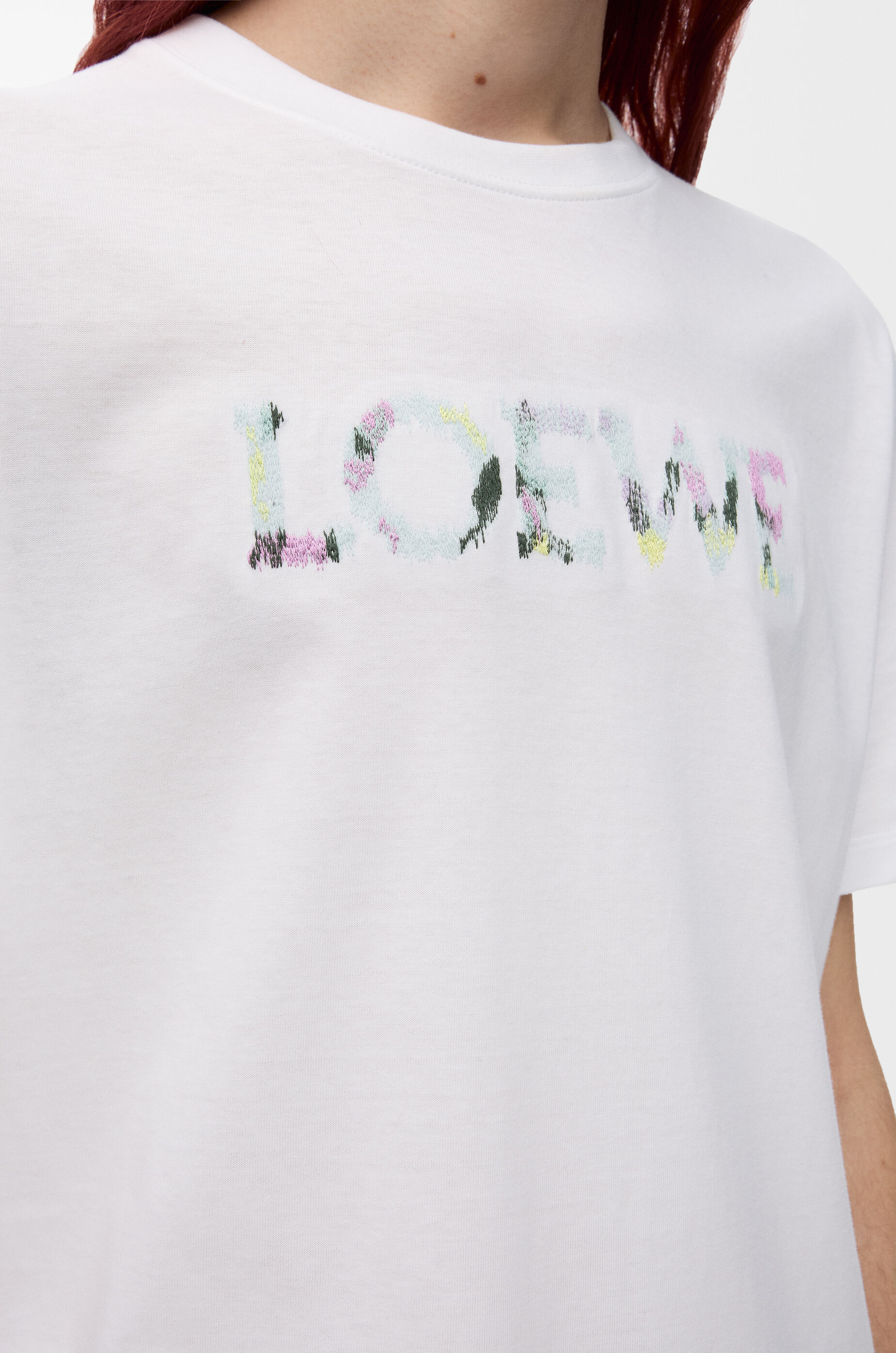 リラックスフィット Tシャツ（コットン） ホワイト - LOEWE