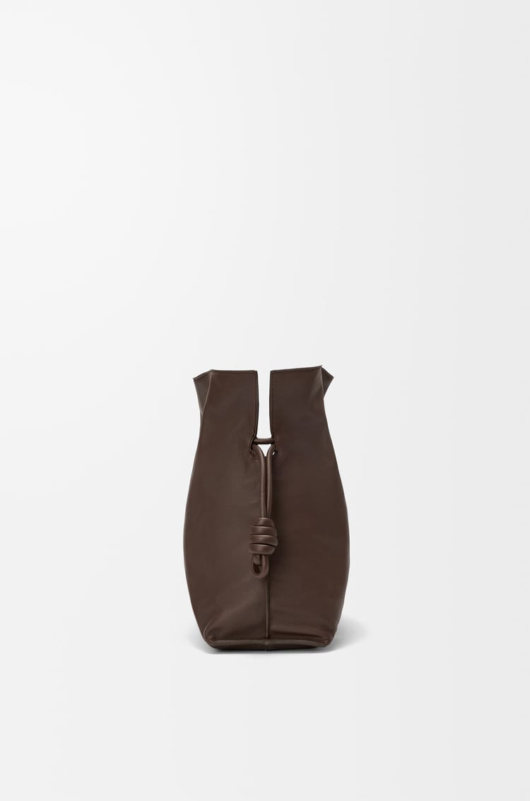 LOEWE フラメンコクラッチ ラージ（ナパカーフ） チョコレート