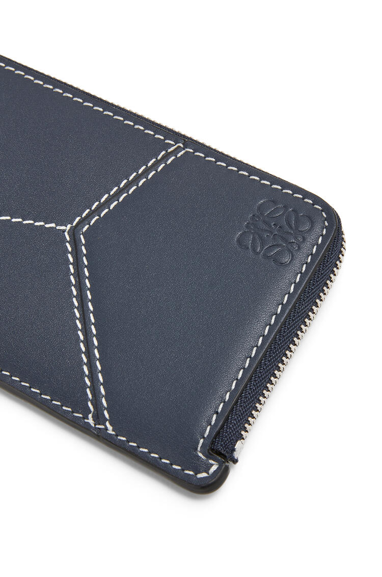 LOEWE Puzzle stitches coin cardholder in smooth calfskin Ocean pdp_rd