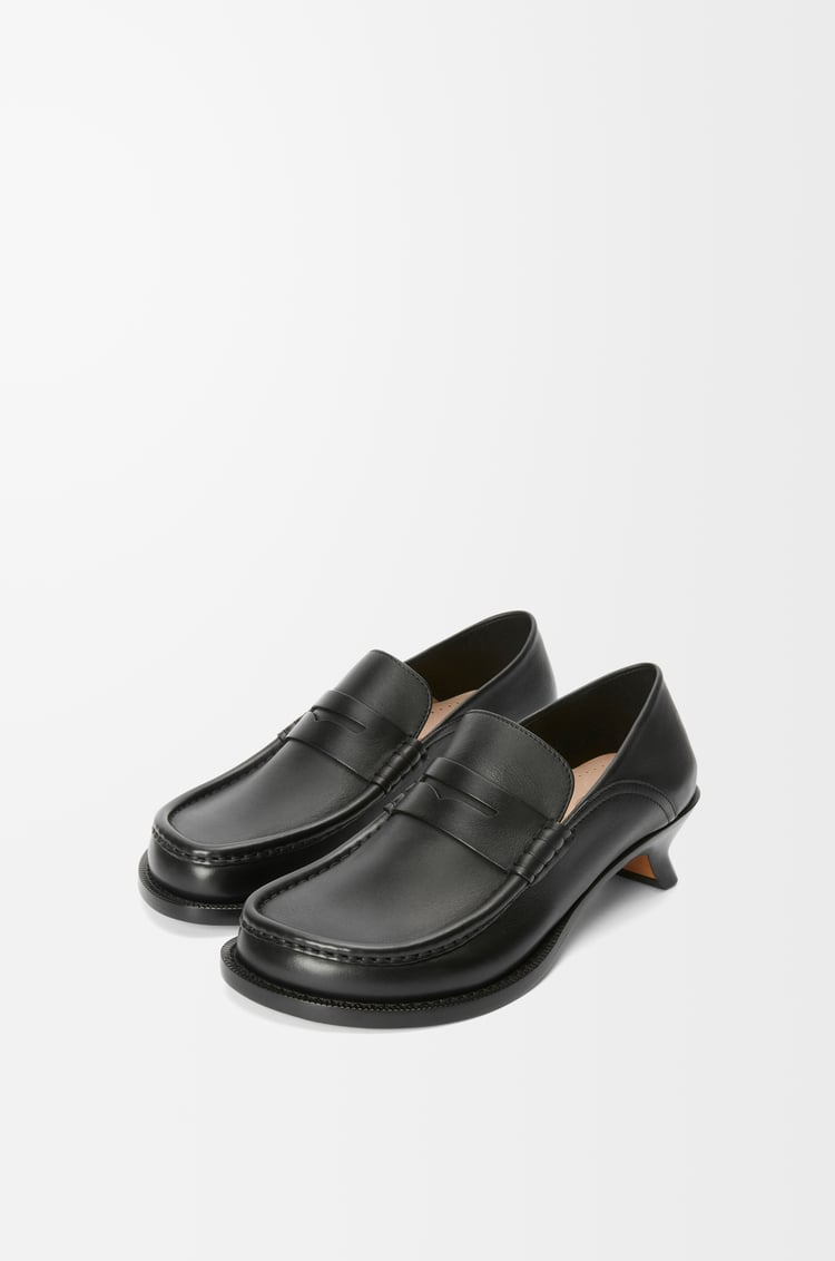 LOEWE Campo loafer in soft calfskin Black