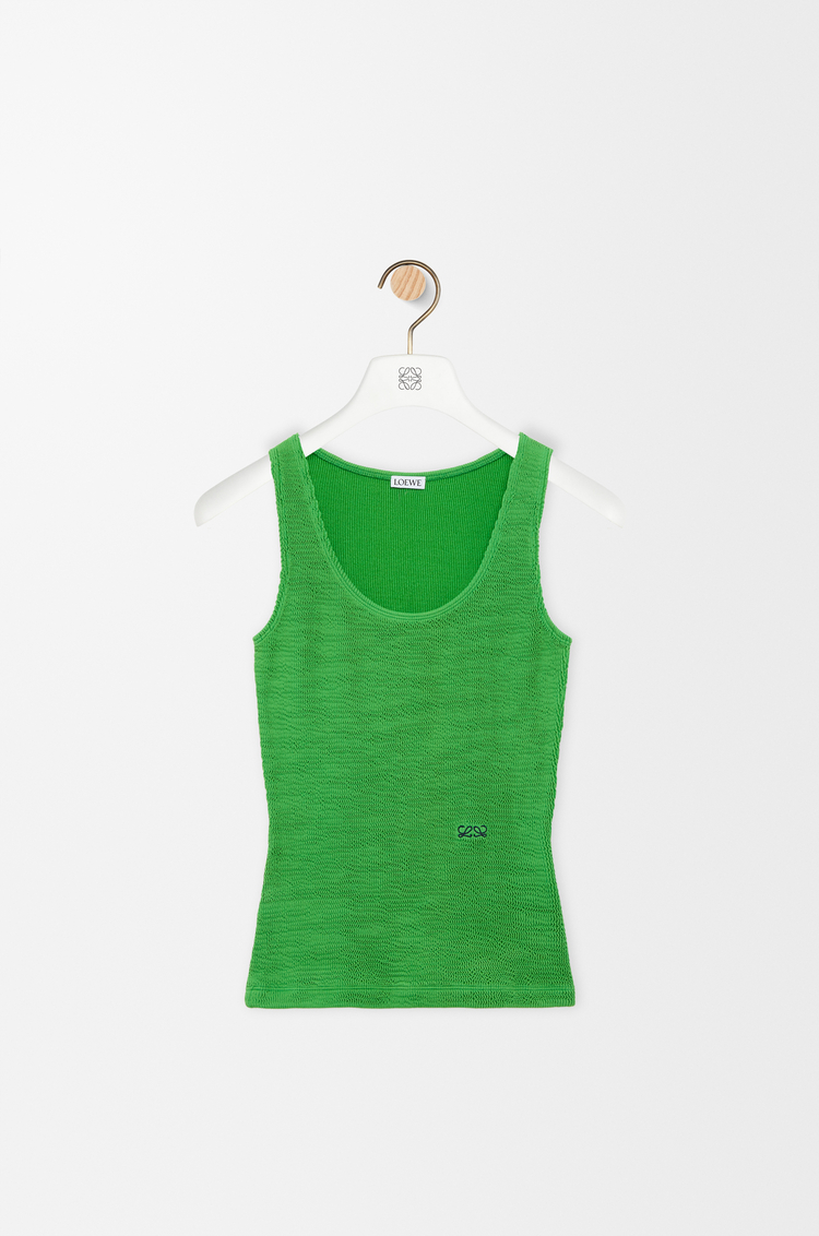 LOEWE Tank top in jersey blend Green