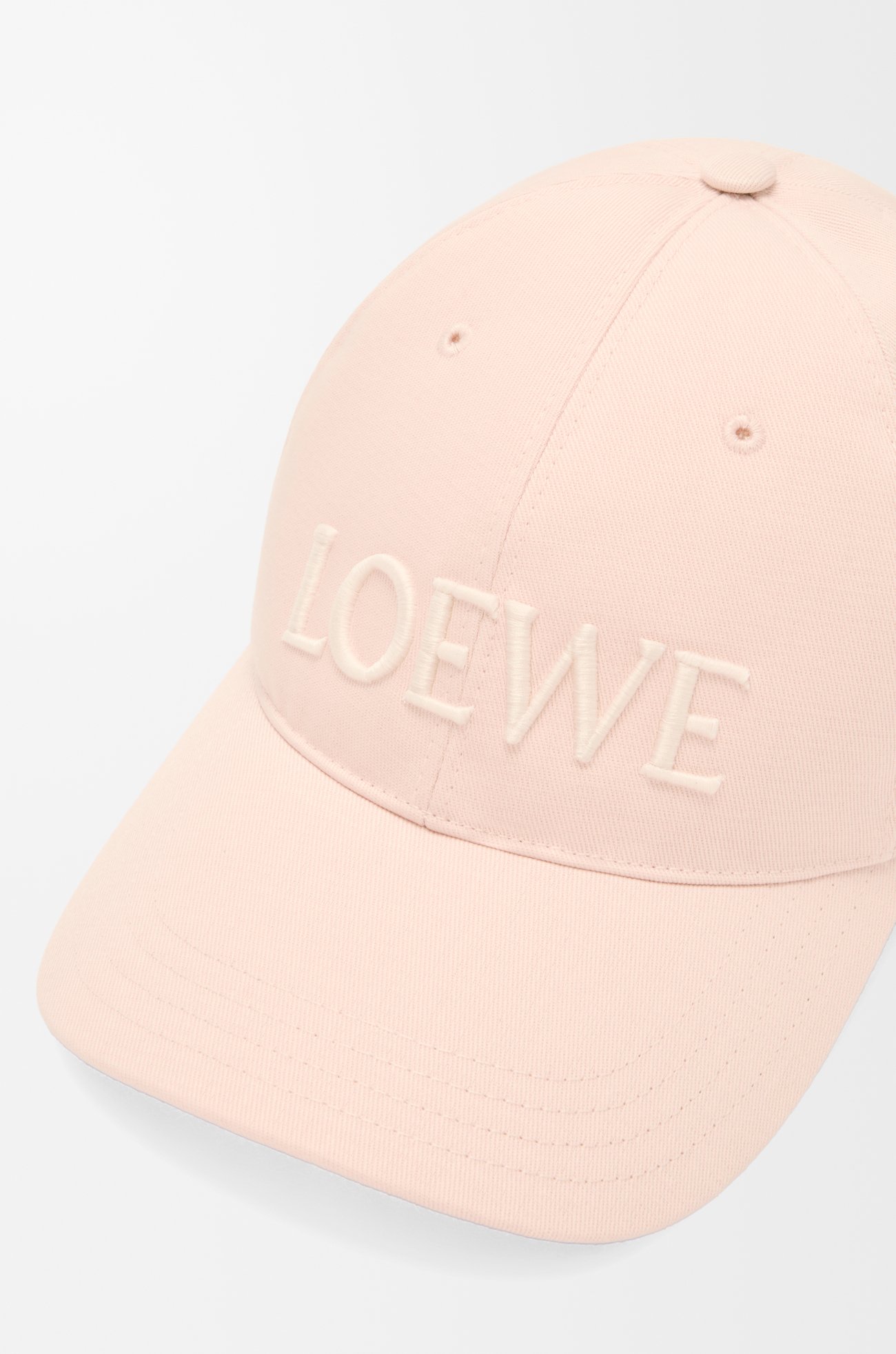 LOEWE 帆布 LOEWE 鴨舌帽 胭脂色
