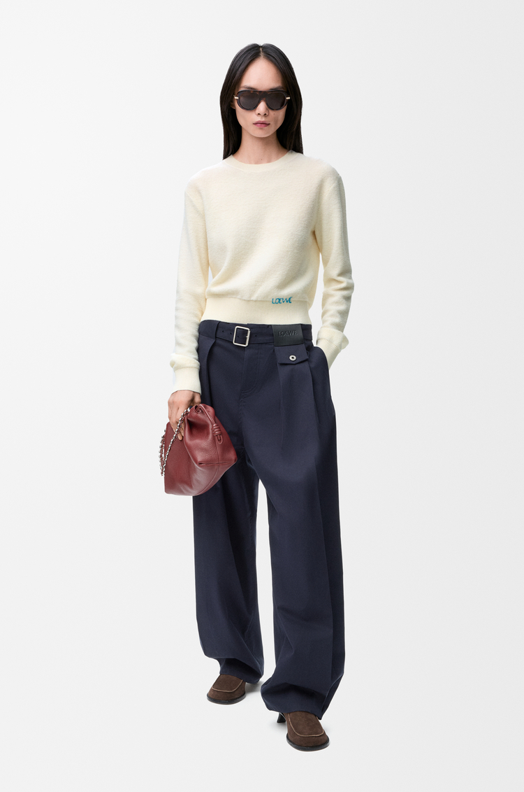 LOEWE セーター（ウール） エクリュ