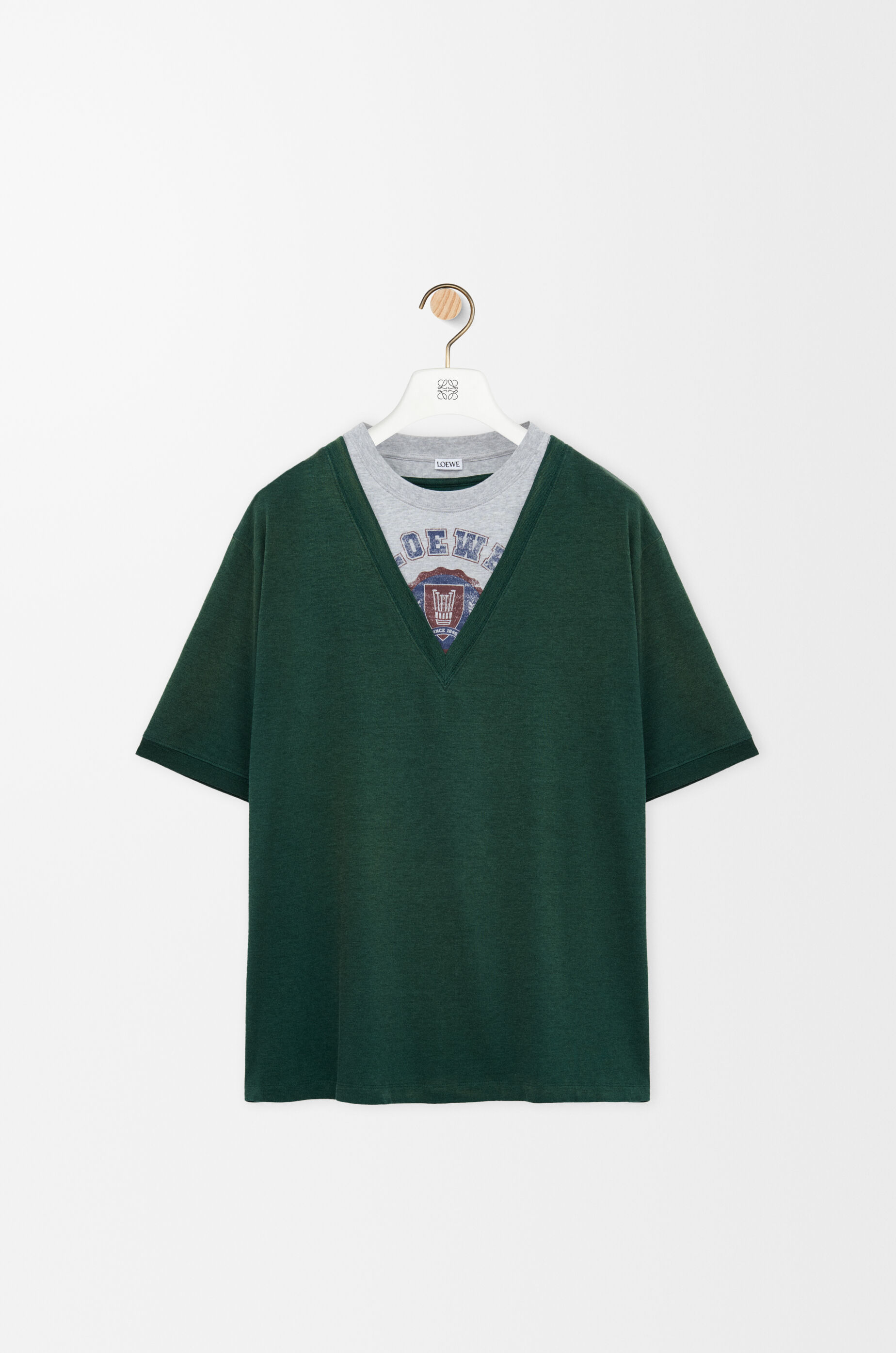 【LOEWE】メンズ ポーラのイビサロゴ刺繍 ジャージーTシャツ Amazon | [ロエベ] NEON T SHIRT ネオンアナグラム刺しゅう T