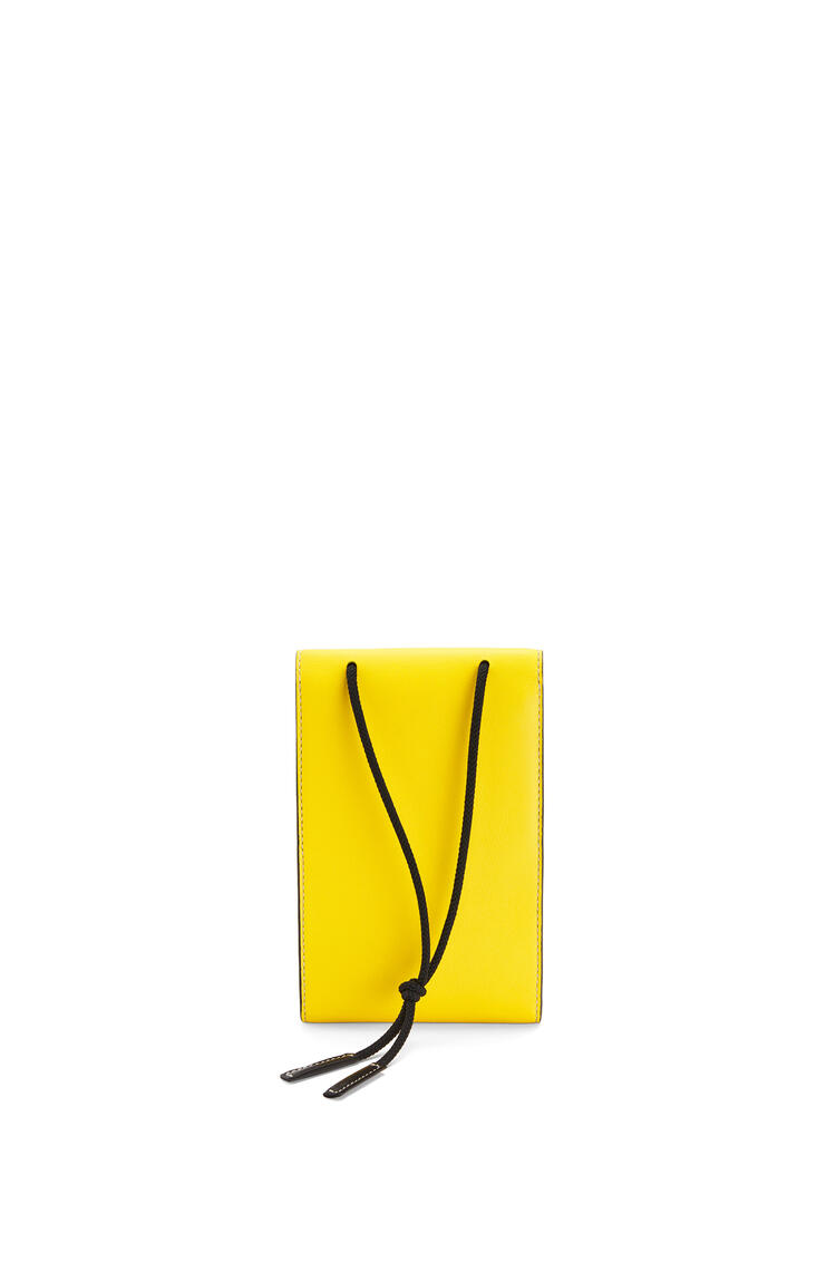 LOEWE Neck Pocket in classic calfskin Yellow pdp_rd