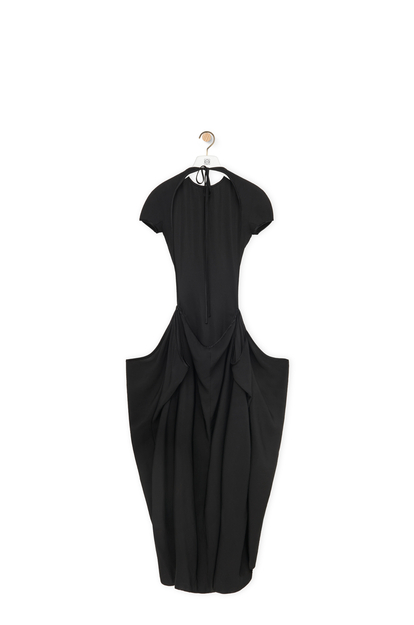 LOEWE Dress in viscose blend Black plp_rd