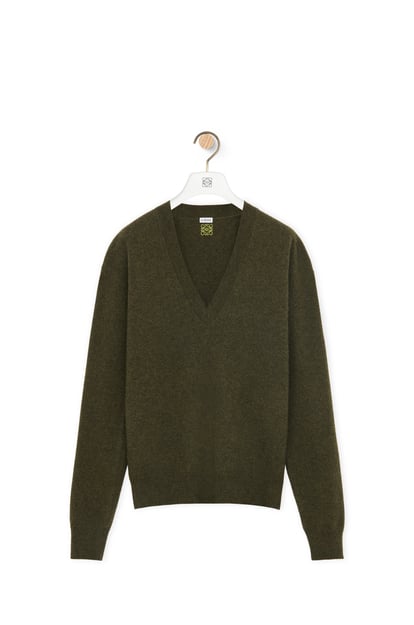 LOEWE Sweater in cashmere Khaki Green plp_rd