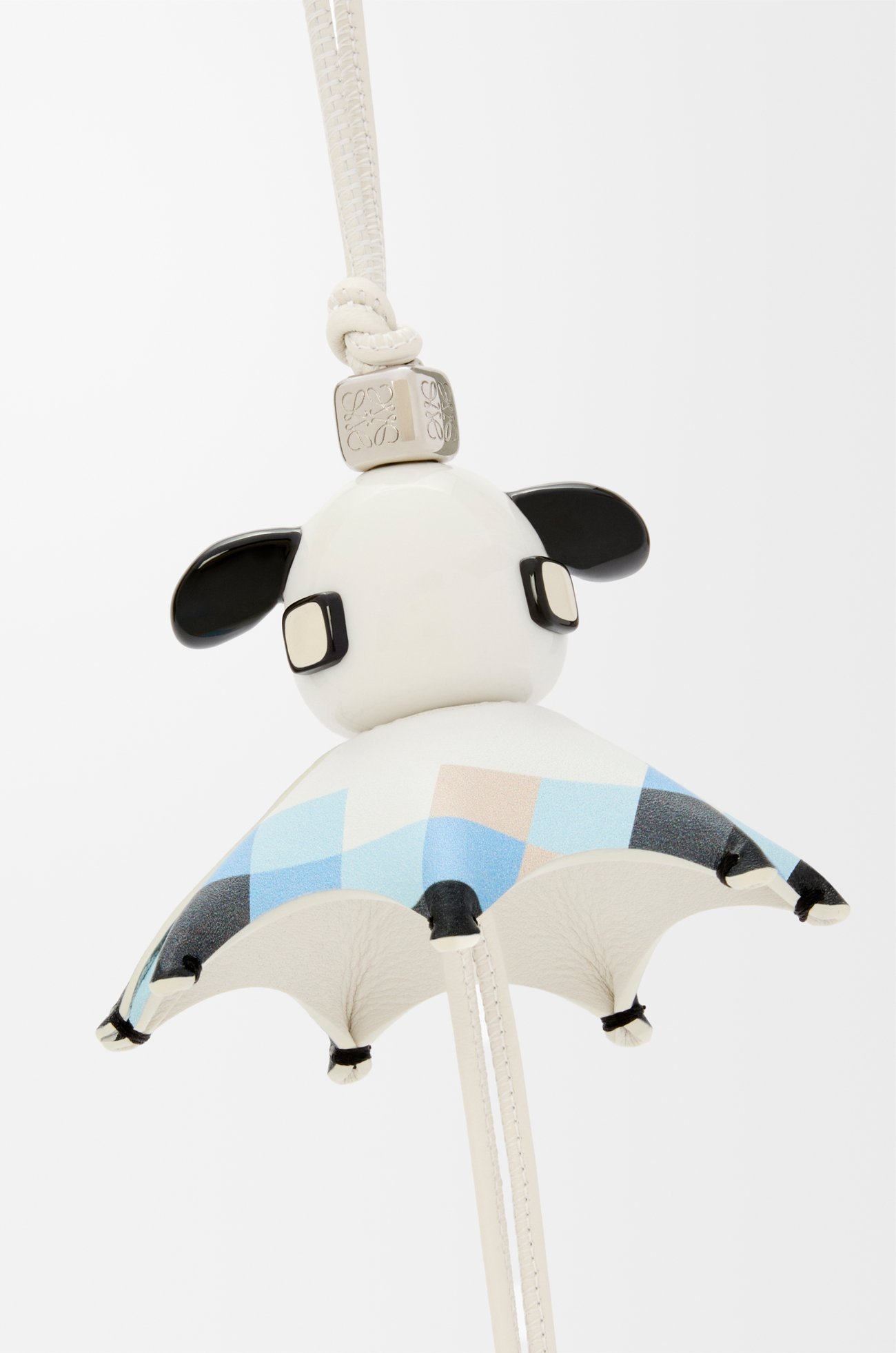 LOEWE ピクセル パズ チャーム ホワイト