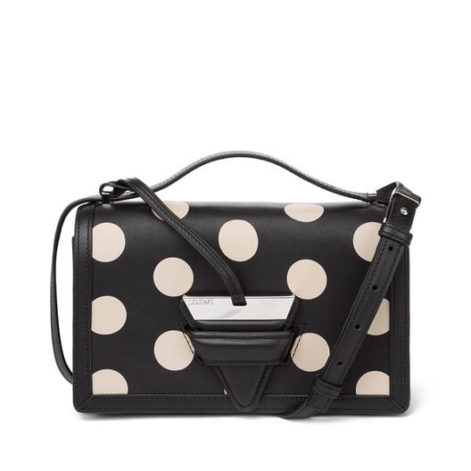 LOEWE Bolso Barcelona Dots Negro/Greige LOEWE Bolso Barcelona Dots Negro/Greige all