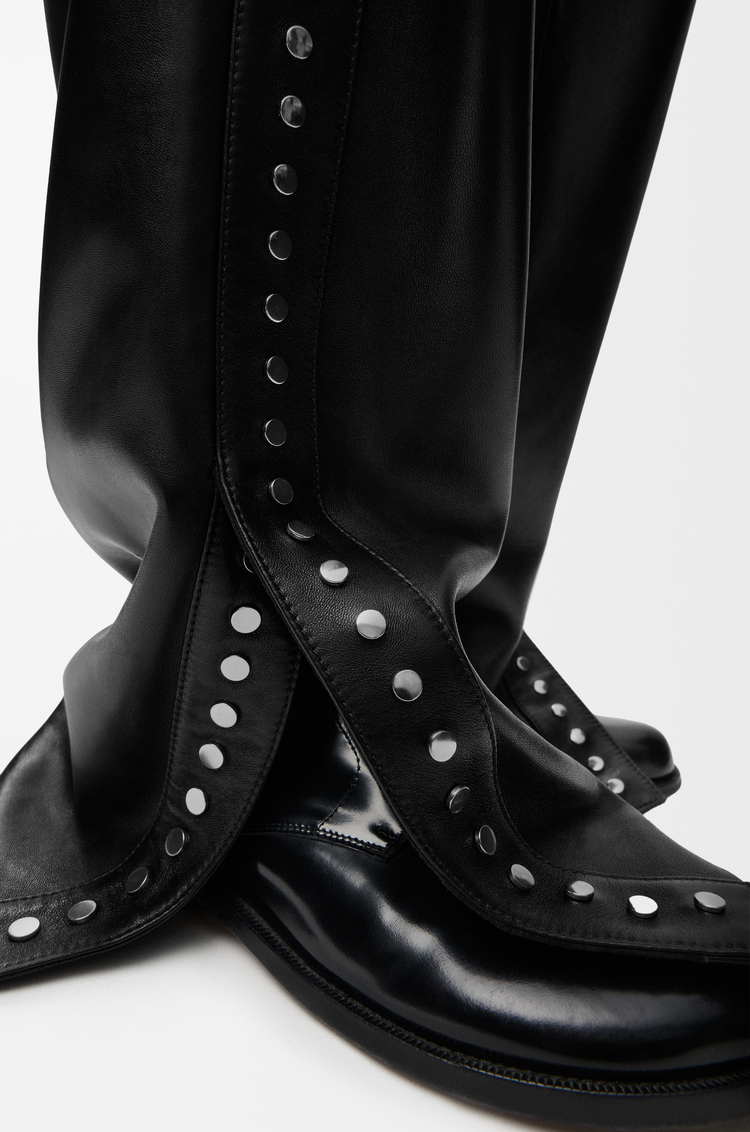 Trousers in nappa lambskin