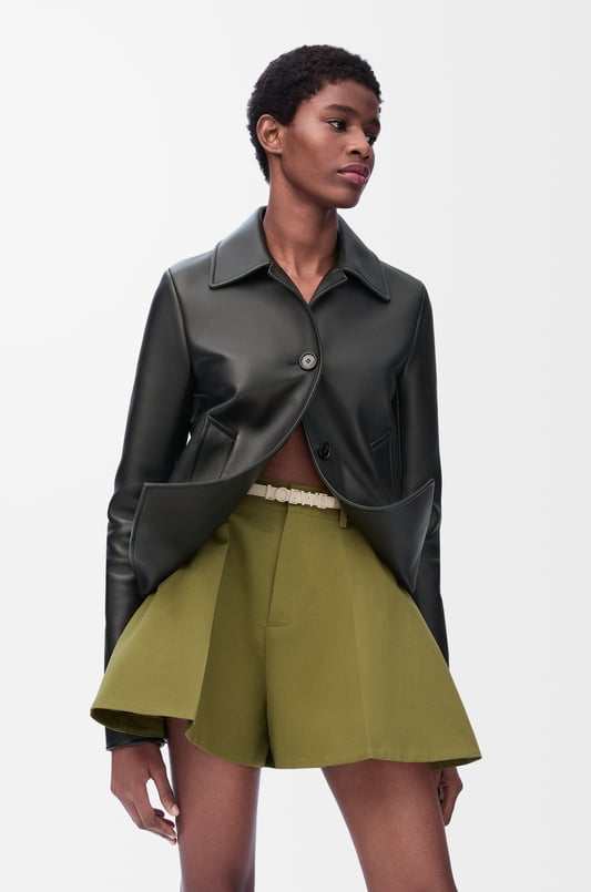 LOEWE Cinturón LOEWE en piel de ternera Avena Claro plp_rd