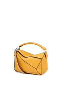 LOEWE Small Puzzle bag in soft grained calfskin Narcisus Yellow pdp_rd