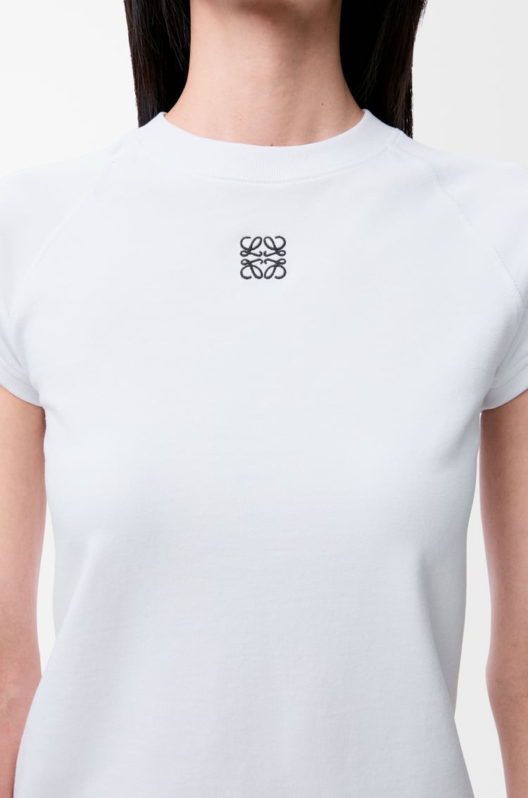 LOEWE Small fit T-shirt in cotton blend Blanco