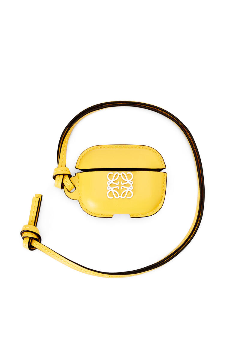 LOEWE AirPod Pro case in smooth calfskin Yellow pdp_rd