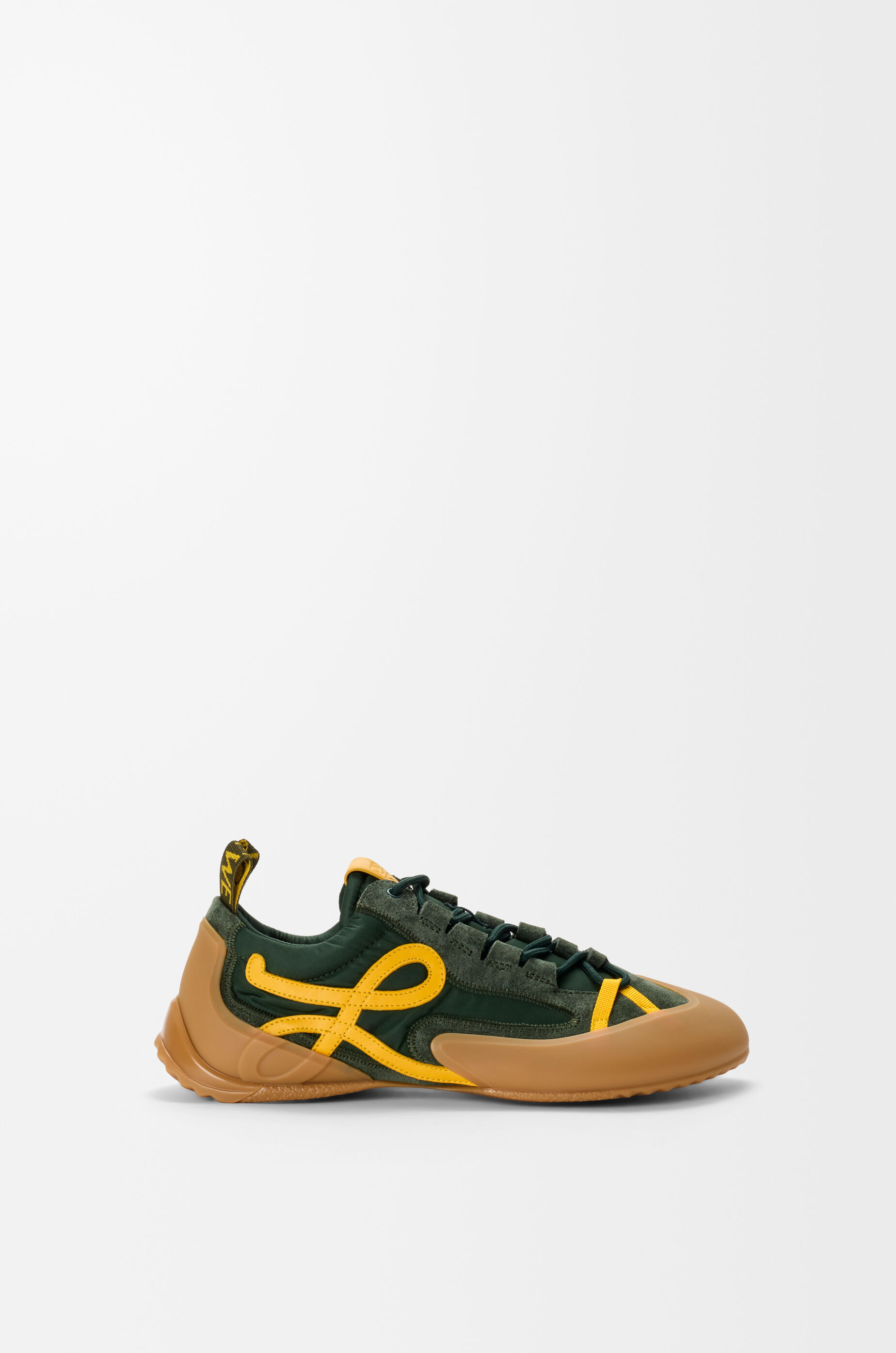 LOEWE Grip sneaker in nylon and suede