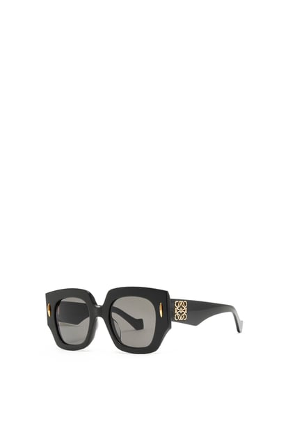 LOEWE Square Screen sunglasses in acetate Black plp_rd