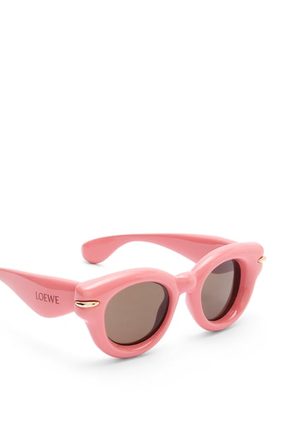 LOEWE Gafas de sol Inflated en nailon Rosa Coral plp_rd