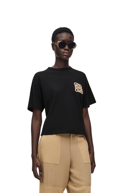 LOEWE Boxy fit t-shirt in cotton Black plp_rd