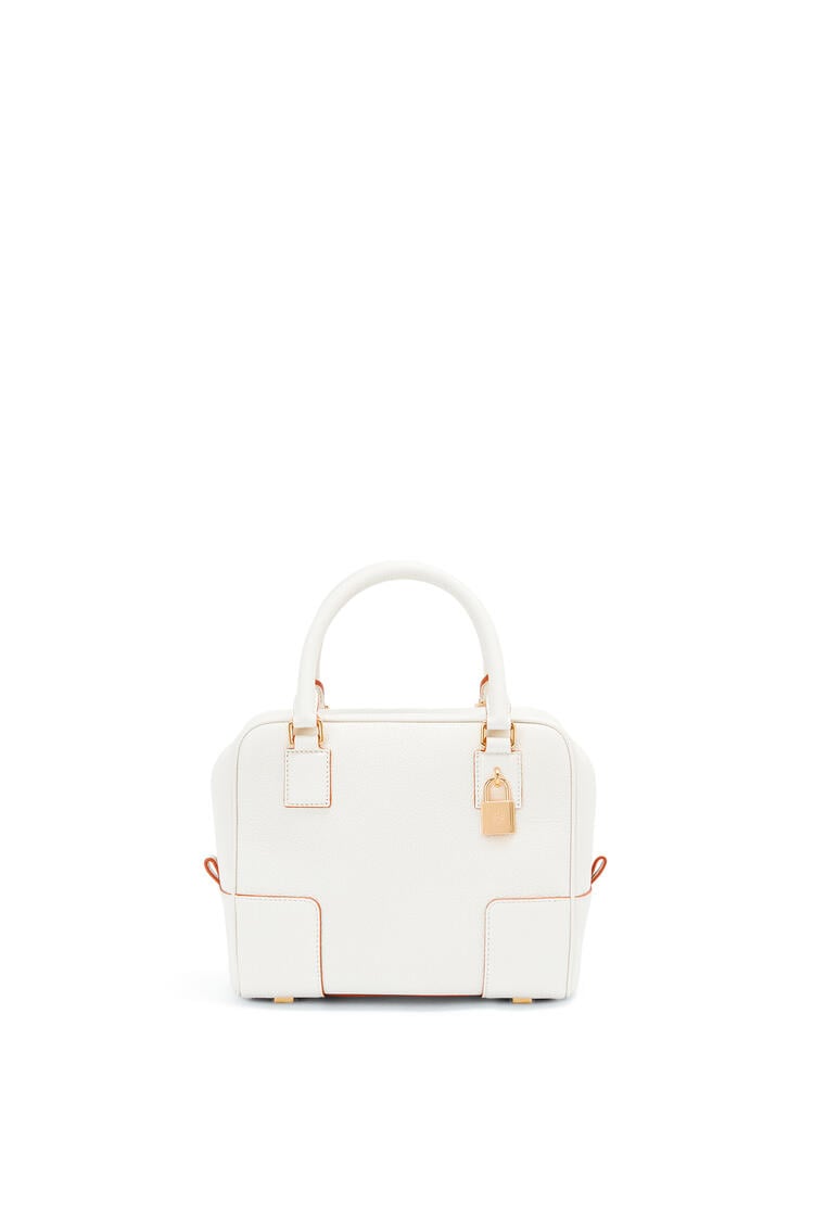 LOEWE Amazona 19 square bag in soft grained calfskin Soft White pdp_rd