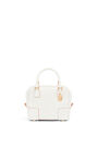 LOEWE Amazona 19 square bag in soft grained calfskin Soft White pdp_rd
