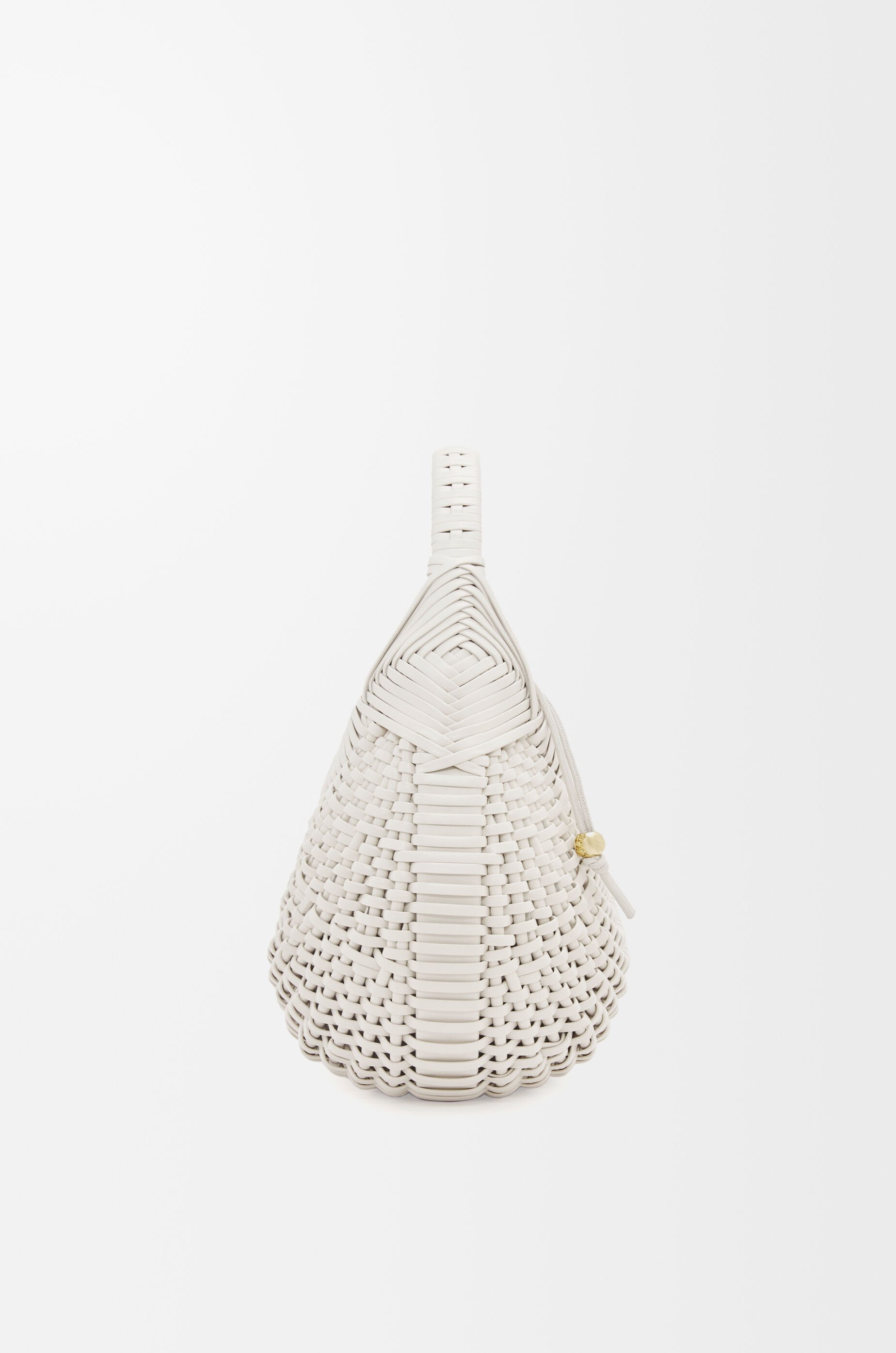 【LOEWE】高級感◎ダイヤカットホーボーショルダー Diamond Hobo bag in calfskin White - LOEWE