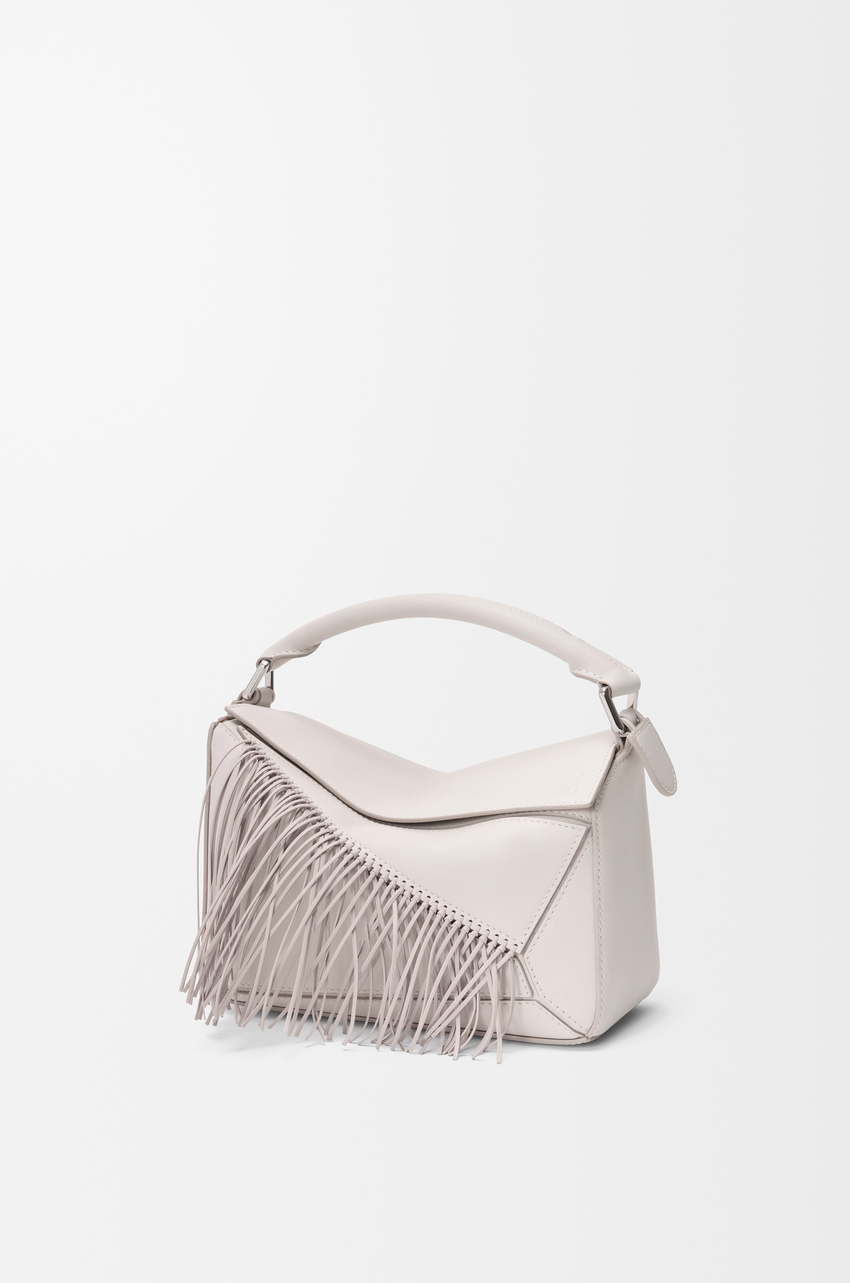 Fringe small Puzzle bag in classic calfskin