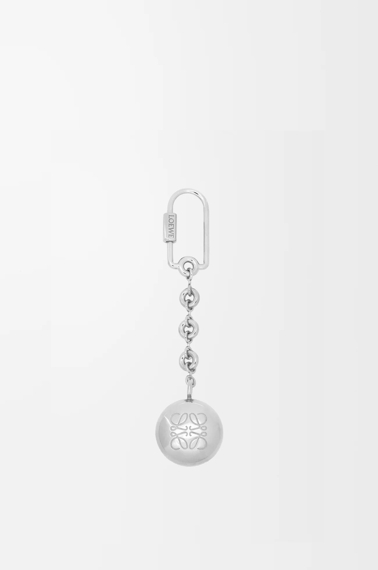 LOEWE Llavero Pebble Plata